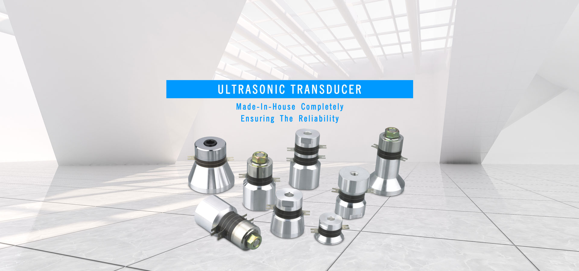 Ultrasone plaattransducer